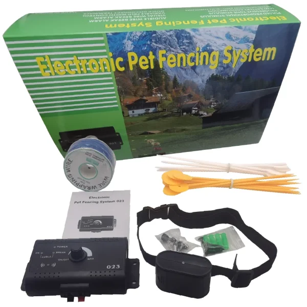 Dropshipping Pet Dog Electric E-Fence System Hidden Yard Adjustable Dog Training Collar Buried Electronic Fencing Containment - Image 6
