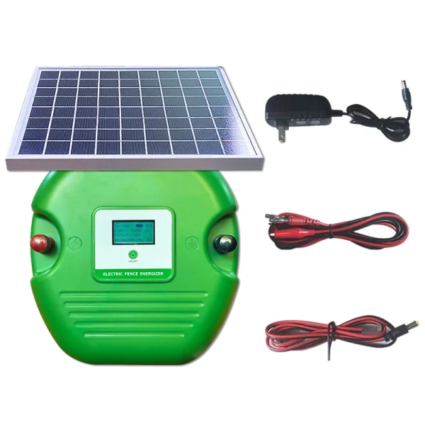 Electric fence Energizer of Waterproof high effenicy solar electric fence charger Maximum energyFarm and pasture use