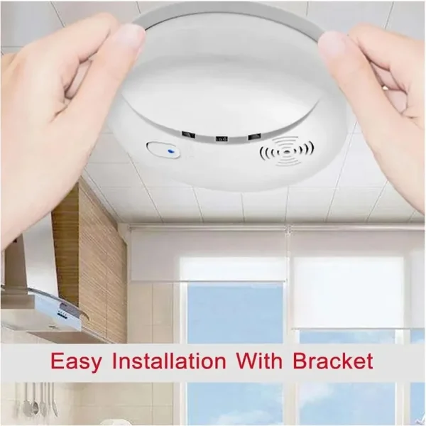 Fire Smoke Detector Sensor Portable Independent Fire Alarm Sensor Home/Office/Mall/Hotel/Restaurant Security Alarm System - Image 4