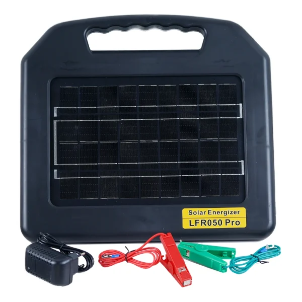 Livestock Electric Solar Fence Energizer 48KM Anti-theft High Voltage Pulse Controller for Animals Cattle Fencing Farm Equipment - Image 2