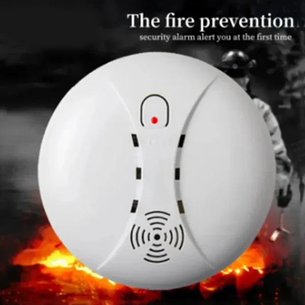 Fire Smoke Detector Sensor Portable Independent Fire Alarm Sensor Home/Office/Mall/Hotel/Restaurant Security Alarm System - Image 2