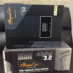 Onyxline ALPHA 3.2KVA/24v hybrid inverter with 60 Mppt