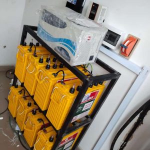 7.5KVA/48V Inverter 8 X 12V 220AH Battery 8 X 250W Solar Panel Roof-Top off-grid Complete Installation