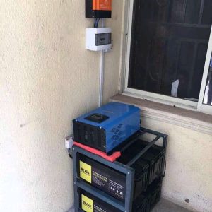 5kva/48v Inverter Installation With 4 Batteries