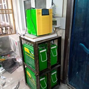 4KVA Inverter 4 X 12V 220AH Battery Complete Installation