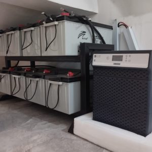 Luminous 4KVA/48V Inverter 4 X 12V 220AH Battery 8 X 250W Solar Panel Roof-Top off-grid Complete Installation