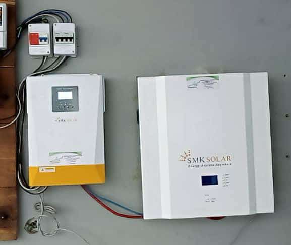 3KVA/24V Inverter + 2 Tubular Batteries Solar Solution