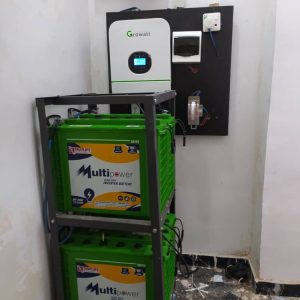 5KVA Hybrid Solar Inverter Solution Installation