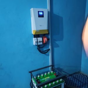 3kva/24v Inverter with 2 Batteries installation