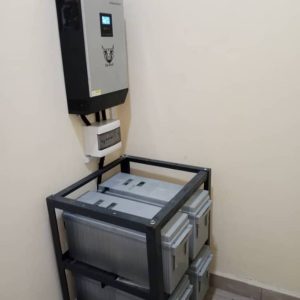 4KVA Inverter 4 X 12V 200AH Battery grid-tie Complete Installation