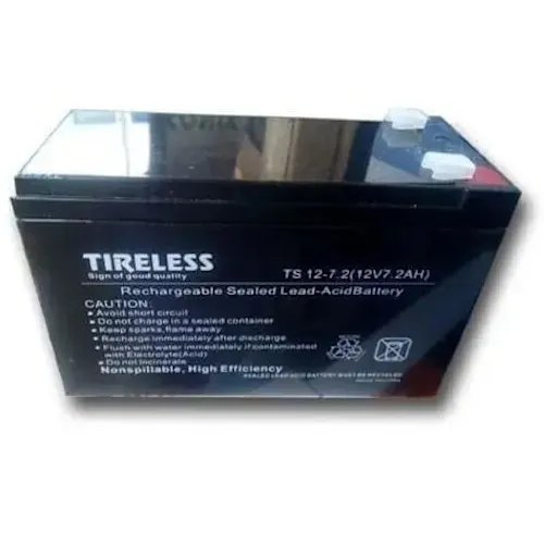 Tireless UPS BATTERY BACKUP TIRELESS TS 12 -7.2( 12V 7.2AH)REPLACEMEN