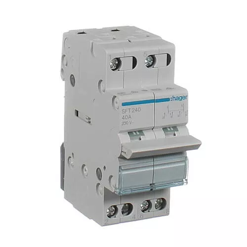 40A 2-POLE CHANGE OVER BREAKER SWITCH