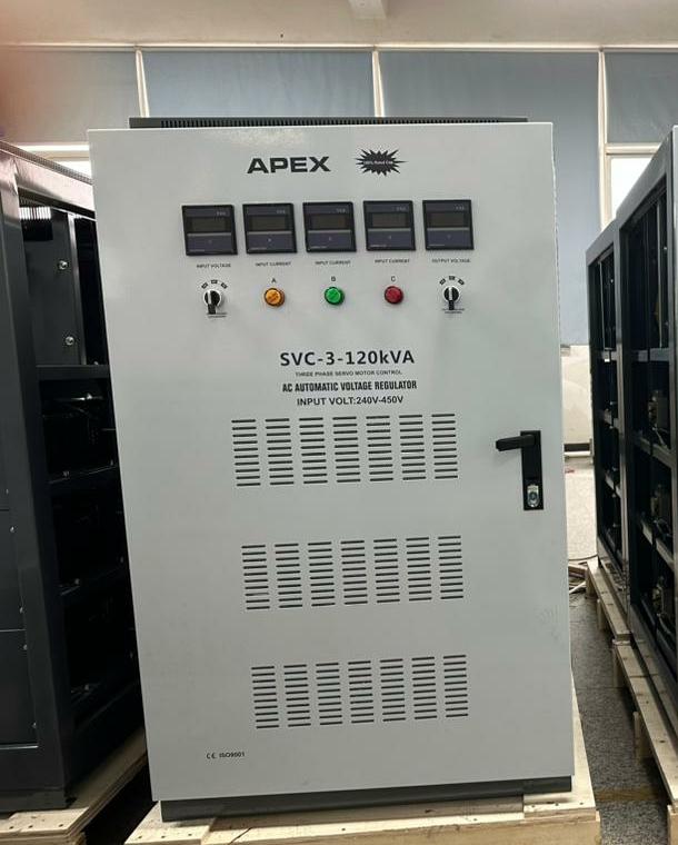 Apex 120kva Three phase Servo Stabilizer