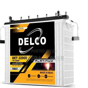 Delco 220Ah Tubular Battery