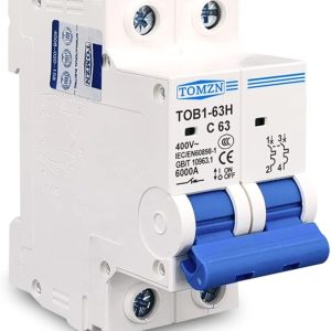 SMK 63A DOUBLE POLE AC BREAKER 230/400V
