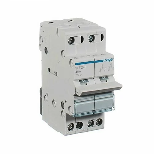 63A 2-POLE CHANGE OVER BREAKER SWITCH