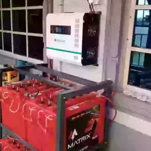 5kVA/48V Power Inverters with batteries + rack + installation