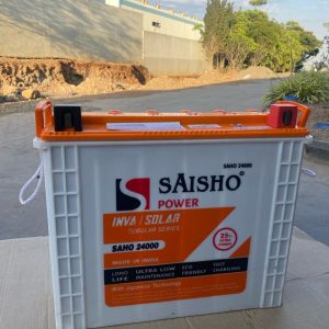 Saisho 12V 240AH Tall Tubular Battery